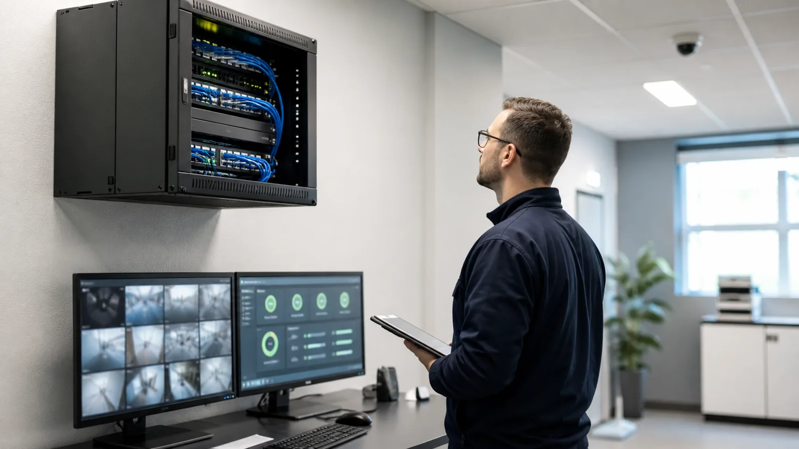 Long Island Business Phone Systems team testing the NYC handoff for business voice and call-flow operations for Cybersecurity MSP NYC — Phone System Decision Support